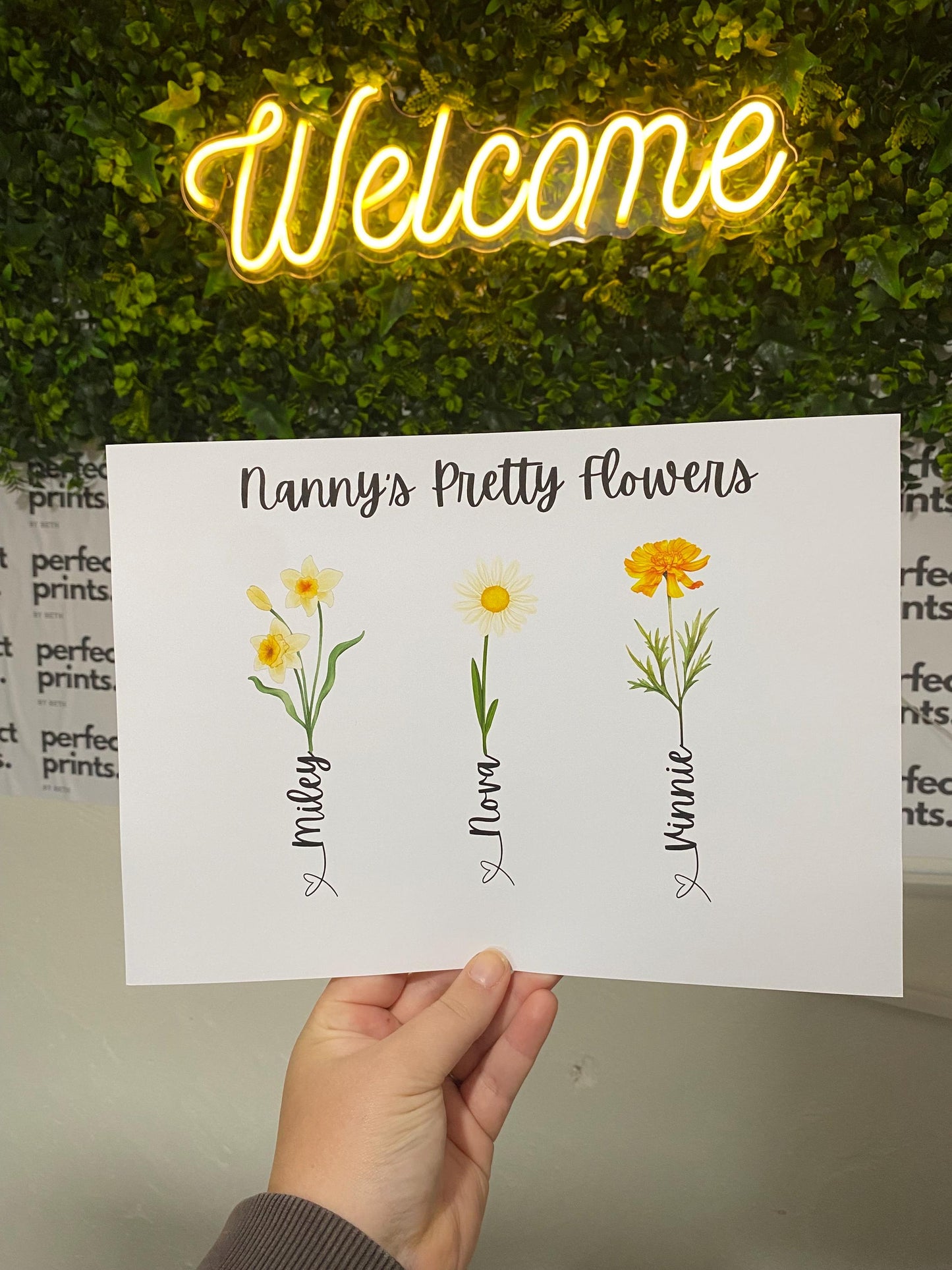 A4|A3 Birth Month Print