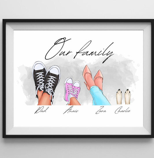 A4|A3 Family Print Trainers