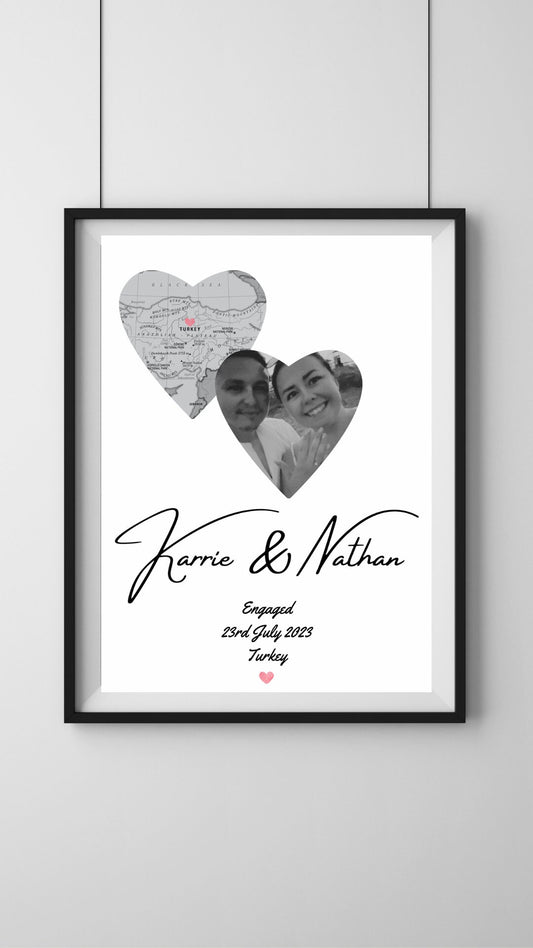 A4|A3 Engagement Print