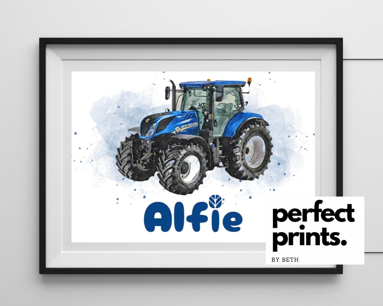A4|A3 New Holland Print