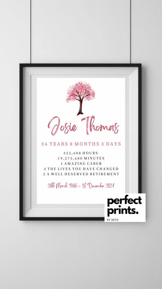 A4|A3 Retirement Print