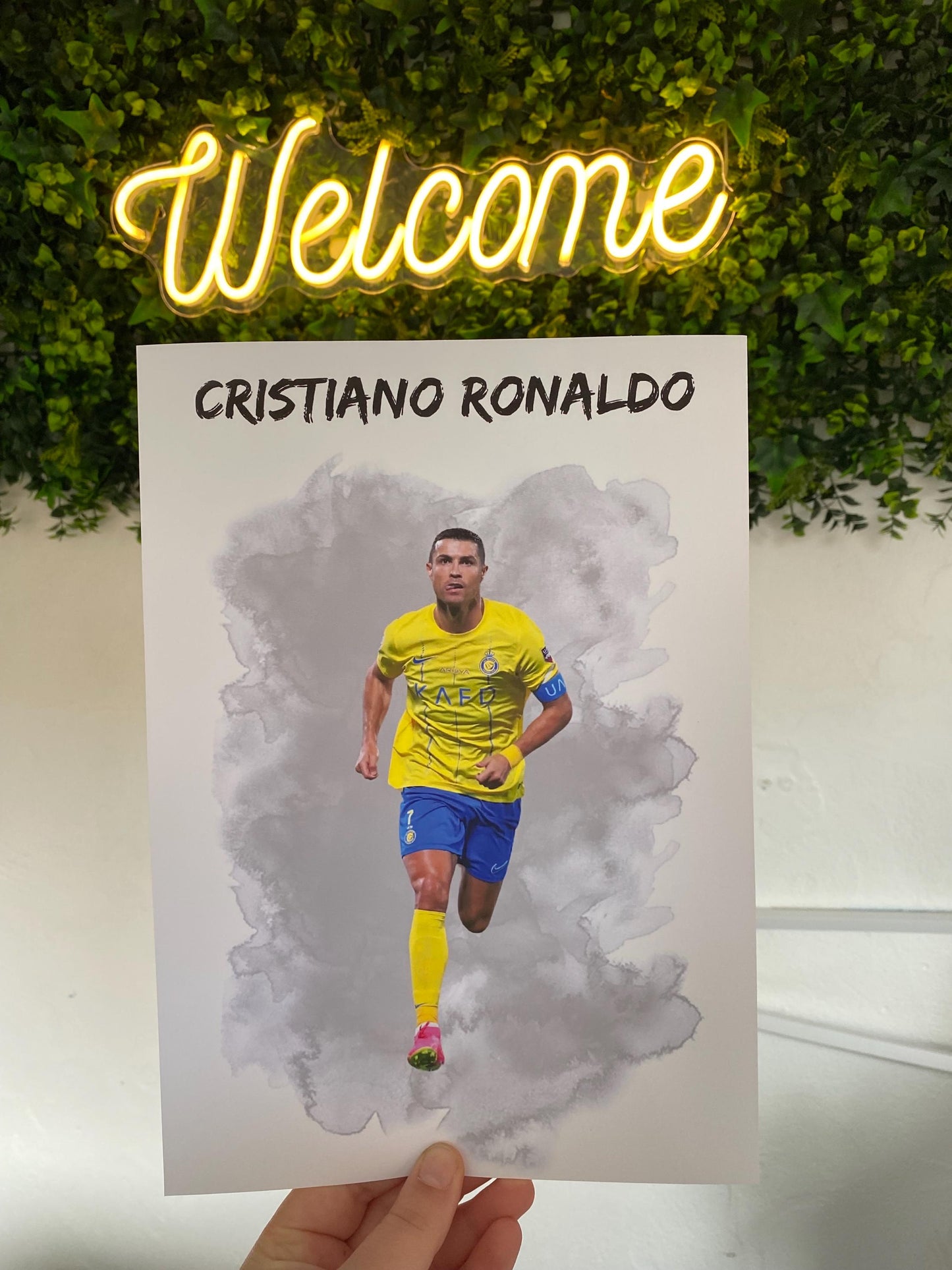 Set Of 6 A4|A3 Footballer Prints