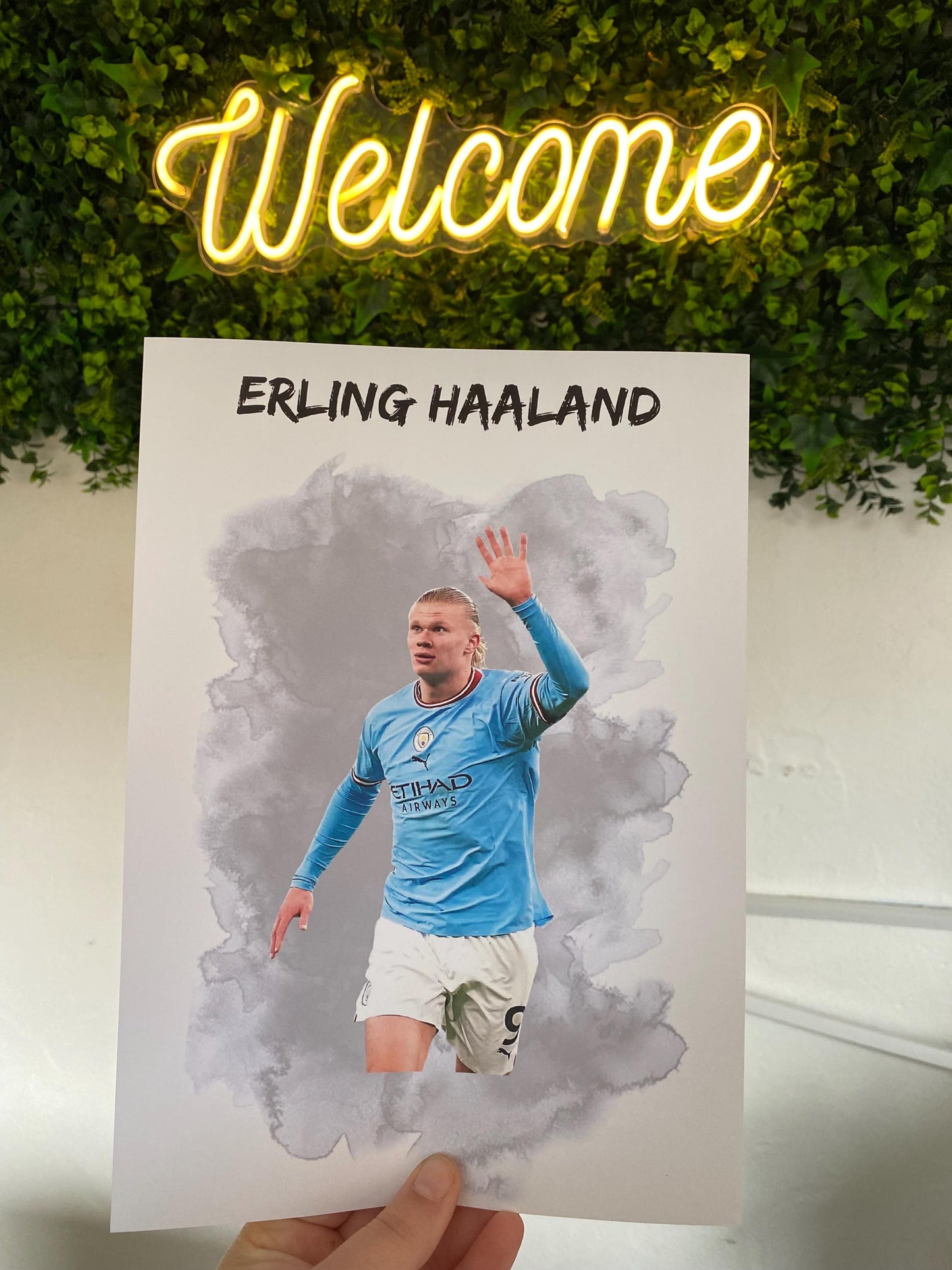 Set Of 6 A4|A3 Footballer Prints