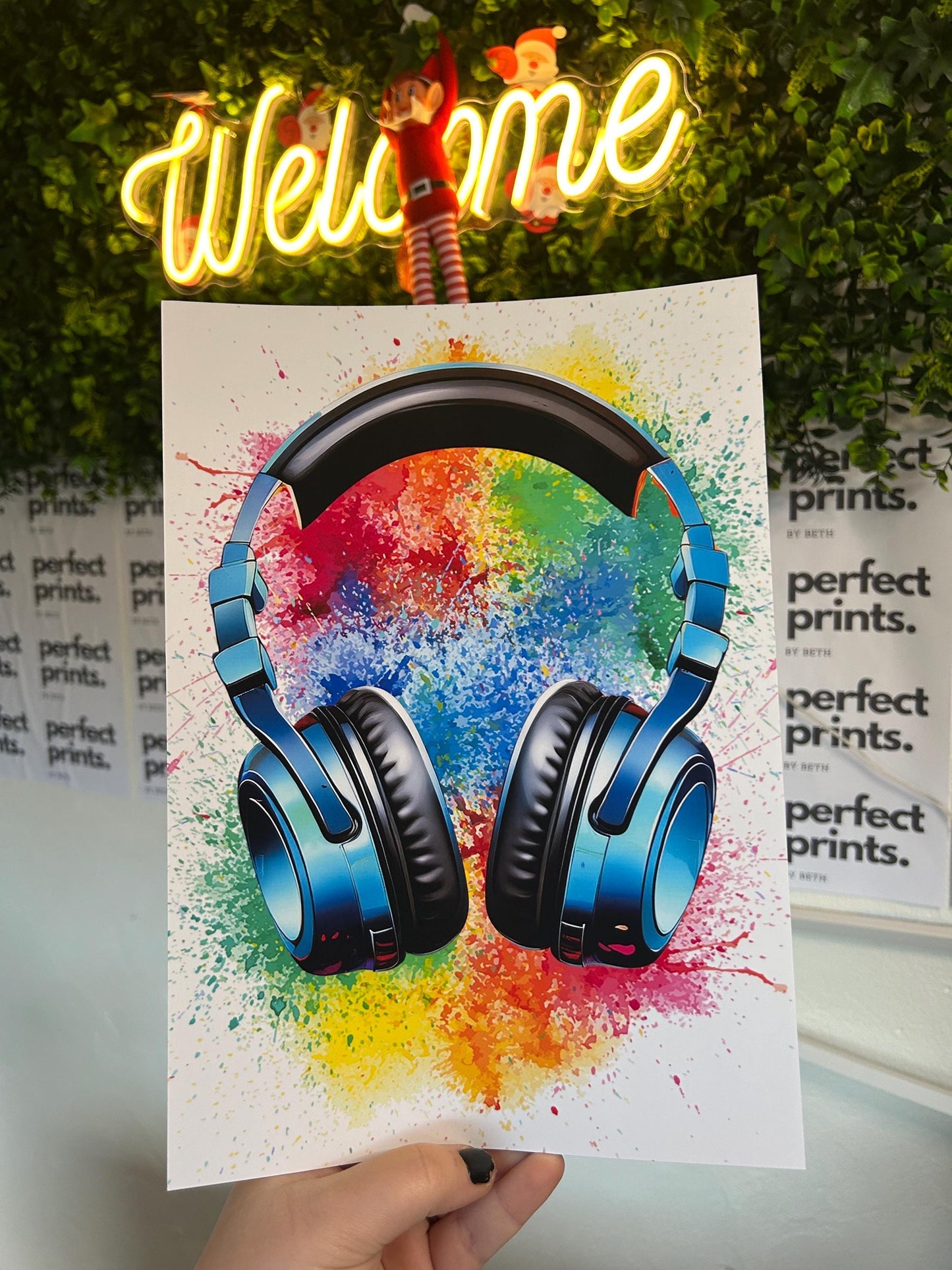 Set Of 3 A4|A3 Bright Gamer Prints