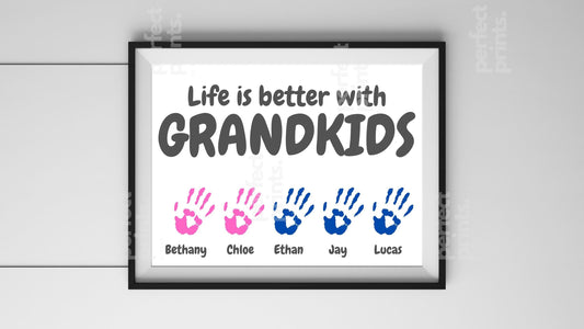 A4|A3 Grandkids Print
