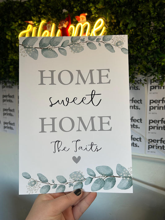 A4|A3 New Home Print