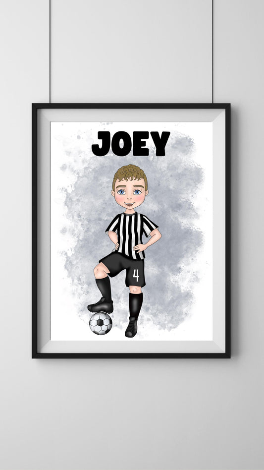 A4|A3 Newcastle Boy Print